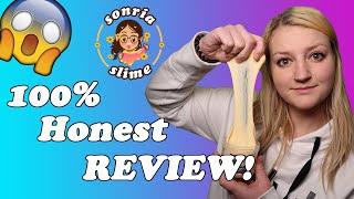 Sonria Slime Review! (100% Honest Slime Review!) *Real food slimes!!*