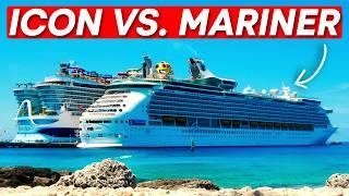 Icon vs. Mariner at Coco Cay! Epic Royal Caribbean Showdown!