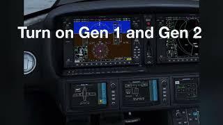 How to start the Cirrus Vision SF50 jet Xplane 11 (Tutorial)