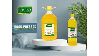 Bangalore Cold Pressed Groundnut Oil Making Video from Mannus Farm Fresh