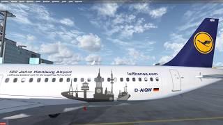 Prepar3D | FSLABS A320 First flight | EDDF - LOWW Part 1
