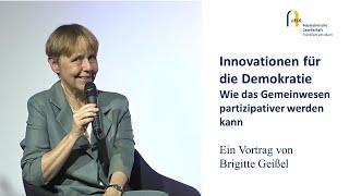 Brigitte Geißel: Innovationen für die Demokratie