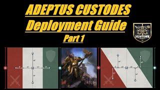 Adeptus Custodes Deployment Guide Part 1 Warhammer 40K 10th Edition