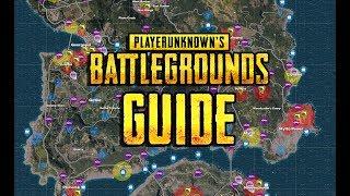 PLAYERUNKNOWN'S BATTLEGROUNDS GUIDE - Beginners Guide! Tips! Tricks! Final Circle! PUBG LIVE!