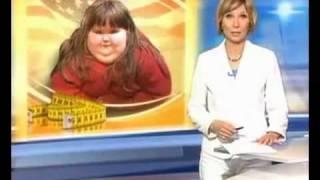 Самый толстый в мире ребенок - 400 pound 7 year old girl