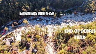 Chimney Rock Debris Field Hike and Road Status after Hurricane Helene