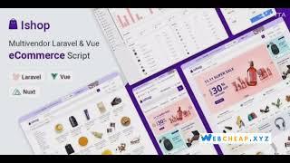 Ishop v3.1.1 - Multivendor Laravel & Vue eCommerce CMS - nulled