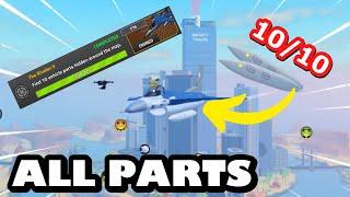 WHERE TO FIND ALL 10 PARTS FOR THE F16 IN ROBLOX MILITARY TYCOON?