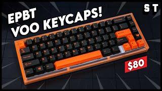 ePBT Vermilion on Oil Keycaps Review! (GIVEAWAY) Double-shot ABS | Samuel Tan