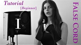 False Cord Tutorial I - How to find your false cords! - Vocal Distortion Tutorials by Aliki Katriou