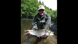 Pêche de l'alose à la mouche en Bretagne avec Jean Baptiste Vidal