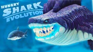 АКУЛА ГОДЗИЛЛА СЪЕЛА ВЕСЬ ОКЕАН | Hungry Shark Evolution