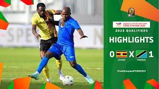 Uganda  Tanzania | Highlights - #TotalEnergiesAFCONQ2023 - MD3 Group F