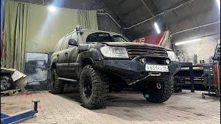 Ставим мосты от Nissan Patrol в Toyota Land Cruiser