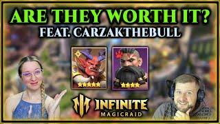 Are Ruen & Okmin Worth the Market Cost?! w/CarzakTheBull  Infinite Magicraid 