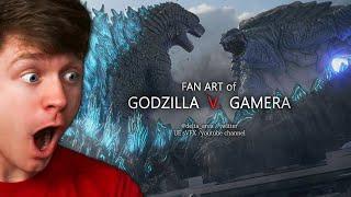 Reacting to GODZILLA vs GAMERA the MOVIE!?