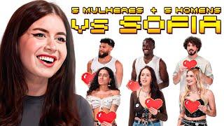 5 MULHERES + 5 HOMENS vs SOFIA SANTINO ft. DOARDA E CICLOPIN -  PODPAQUERA #3