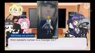 Past naruto react to future naruto + hinata & future sai,yamato (mostly naruto)