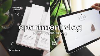 apartment vlog | mini room makeover + glow up haul | getting my life together ep. 2