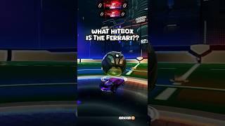 What Hitbox Is The Ferrari??? #rocketleague #rl #gaming