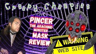 Creepy Cheapies Mask Review:  Pincer Spider Mask by Zagone Studios