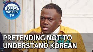 Jonathan pretending not to understand Korean [Happy Together/2020.01.02]