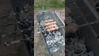 Первый шашлык. Для Дани.