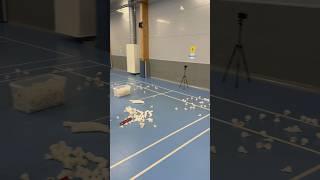 Badminton Multi Shuttle Training in Finland #badmintonfinland #badmintonvideo #badminton