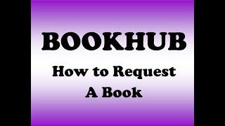 BOOKHUB   How To Request Books