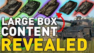 LARGE BOX CONTENT REVEALED in World of Tanks!