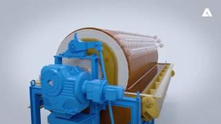 CORES vacuum drum filter, an innovative solution for highly corrosive applications