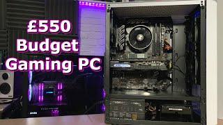 AMD Ryzen 3 3100 & GTX 1650 super £550 budget build