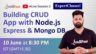 Building CRUD App with Node.js Express and MongoDB | Intellipaat