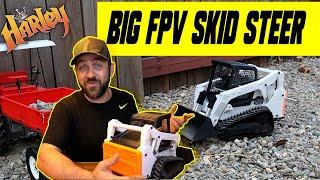 Huge FPV 3D Printed RC Skid Steer