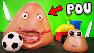 POU Becomes a MONSTER (POU REVENGE) 3D Animation !!