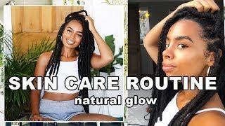 VEGAN SKIN CARE ROUTINE | healing acne & getting the glow 