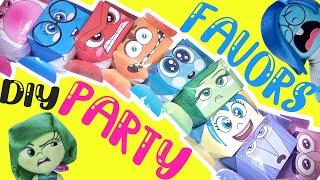 Inside Out 2 Movie DIY Surprise Party Favors with our Dolls! Kids Crafts