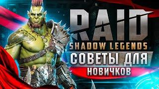  Советы для новичков Raid: Shadow Legends  Советы для старта в игре РЕЙД