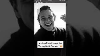 Her Boyfriend Looks Like Young Matt Damon TikTok: pekoeandthefam