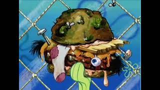 stan twitter // plankton “oh my goodness” and zoom in on nasty patty