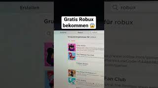 Gratis Robux bekommen  #shorts #roblox #robux #gratis