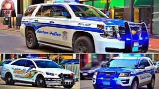 Police Cars Responding Compilation - BEST OF 2017 - Lights and Sirens