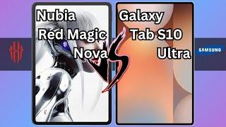 Red Magic Nova VS Samsung Galaxy Tab S10 Ultra