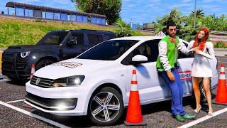 ОТЕЦ И СЫН В GTA 5 - ДОЧЬ САЙМОНА СДАЕТ НА ПРАВА! УЧУ НАГЛУЮ ДЕВОЧКУ ВОДИТЬ МАШИНУ! ВОТЕР