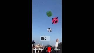 Biggest kite flying 3 in 1 basant 2025 #beach #love #travel #sweetmemories #kite #basantkiteflying