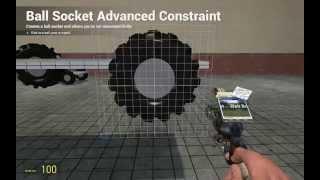 Как построить подвеску в Garry's Mod с помощью precision alignment