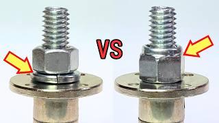 Split Lock Washer vs Nylon Locknut – DIY Impact & Vibration Test - Part 1