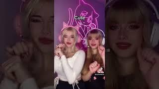 Lauren Burch Normal Sexy Robot Cute Angry Confused Excited Challenge TikTok Video With Julia Burch