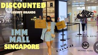 Singapore Vlog 2 |"Luxury on a Budget: Discover IMM Mall Singapore's Hidden Discount Treasure"