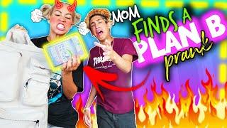 Mom Finds *PLAN B* in My BOOKBAG!!  Prank GONE TOO FAR?!